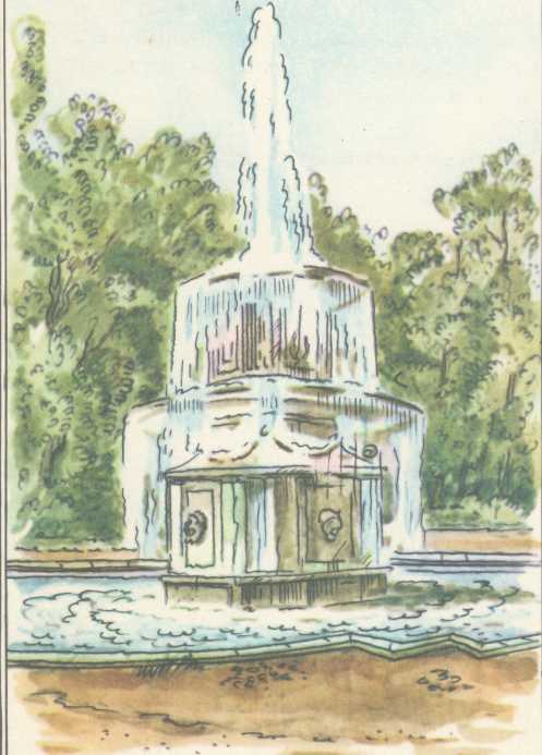 фонтан петродворца